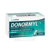 Donormyl 15 Mg Comprimés Pelliculés Sécables T/10 à BRUGUIERES