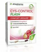 Cys-control Flash 36mg Gélules B/20 à BRUGUIERES