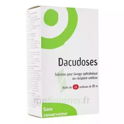 Dacudoses Solution Pour Lavement Ophtalmologique 24unid/10ml à BRUGUIERES