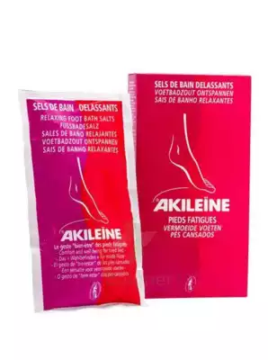 Akileine Soins Rouges Sels De Bain DÉlassant 2sach/150g à BRUGUIERES