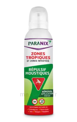 Paranix Moustiques Lotion Zones Tropicales Aérosol/125ml à BRUGUIERES